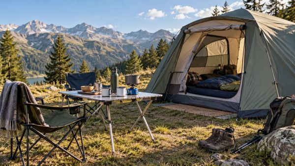 Quelles affaires pour un camping réussi ?